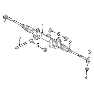 Dodge OE - Steering Gear & Linkage - Steering Gear (4WD)