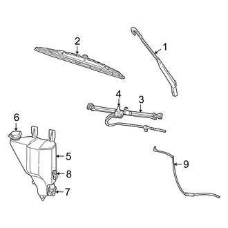 Dodge OE - Windshield - Wiper & Washer Components (1500 SLT / ST)