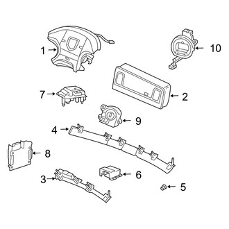 Dodge OE - Restraint Systems - Air Bag Components (1500)