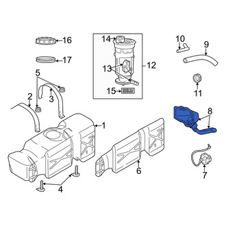 Dodge OE - Fuel Filler Hose