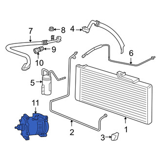 Dodge OE - A/C Compressor