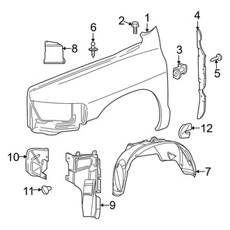 Dodge OE - Fender & Components (Mega Cab)