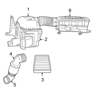 Dodge OE - Engine - Air Intake (Mega Cab 5.9L)