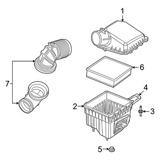Dodge OE - Engine - Air Intake (2500 Mega Cab 6.7L)