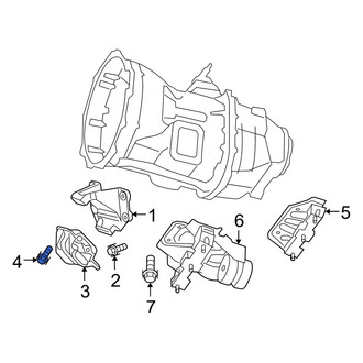 Dodge OE - Engine Mount Bolt