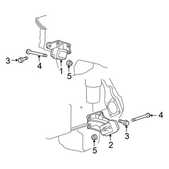 Dodge OE - Engine & Transmission Mounting (Mega Cab 4WD 5.9L)
