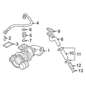 Dodge OE - Engine - Turbocharger & Components (Mega Cab 5.9L)
