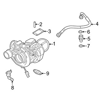 Dodge OE - Engine - Turbocharger & Components (2500 Mega Cab 6.7L)