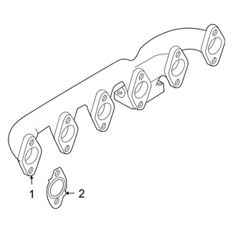 Dodge OE - Exhaust System - Manifold (Mega Cab 5.9L)