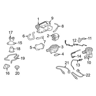Dodge OE - Emission System - Emission Components (Mega Cab)