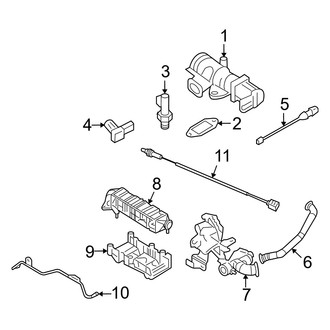 Dodge OE - Emission System - Emission Components (2500 Mega Cab 6.7L)