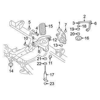 Dodge OE - Front Suspension - Suspension Components (Mega Cab RWD)