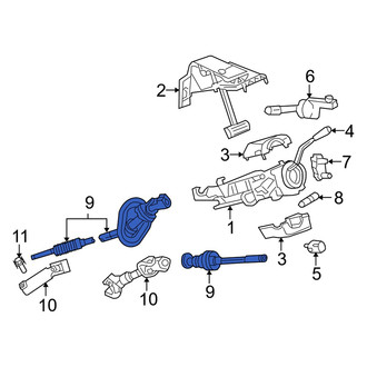 Dodge OE - Upper Steering Shaft