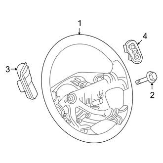 Dodge OE - Steering Wheel & Trim (Mega Cab)