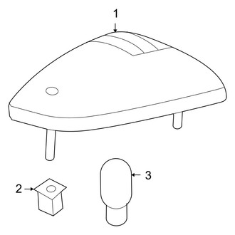 Dodge OE - Cab - Roof Lamps (Mega Cab)