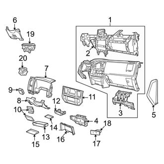 Dodge OE - Instrument Panel (Mega Cab)