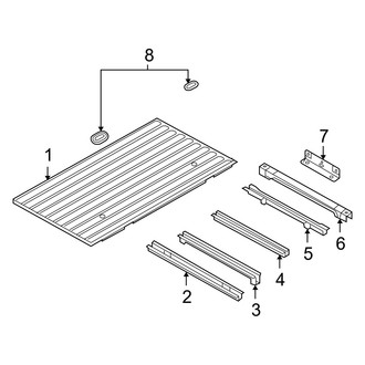 Dodge OE - Pick Up Box - Floor (Mega Cab)