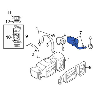 Dodge OE - Fuel Filler Hose