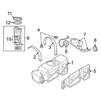 Dodge OE - Fuel System Components (Mega Cab)