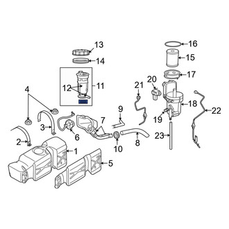 Dodge OE - Fuel Sender and Hanger Assembly