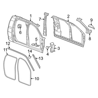 Dodge OE - Cab - Aperture Panel (Mega Cab)