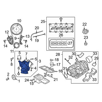 Dodge OE - Engine Timing Cover