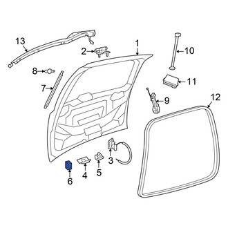 Dodge OE - Liftgate Stop Bumper