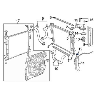 Dodge OE - Engine Coolant Reservoir Cap