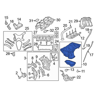 Dodge OE - Lower Engine Oil Pan