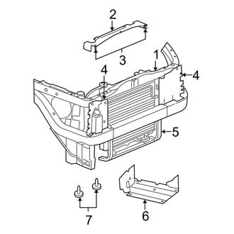 Dodge OE - Radiator Support