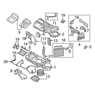 Dodge OE - Air Conditioner & Heater - Heater Components