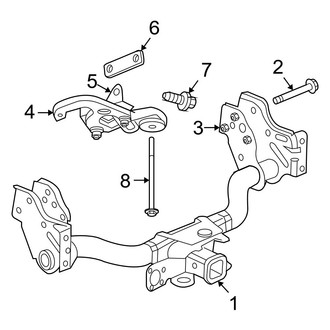 Dodge OE - Frame - Trailer Hitch Components