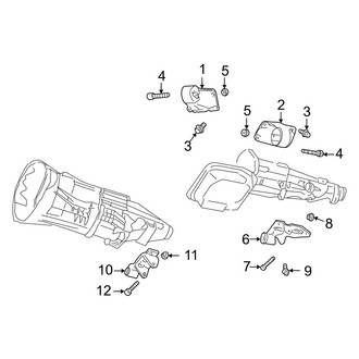 Dodge OE - Engine & Transmission Mounting (3.7L)