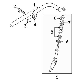 Dodge OE - Front Suspension - Stabilizer Bar & Components