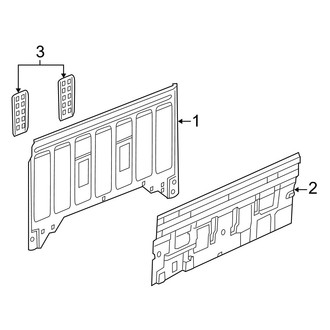 Dodge OE - Cab - Back Panel (Club Cab)