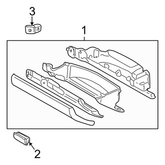 Dodge OE - Instrument Panel - Glove Box