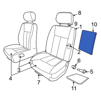 Dodge OE - Front Seat Heater Pad
