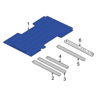 Dodge OE - Rear Truck Bed Floor