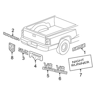 Dodge OE - Pick Up Box - Exterior Trim
