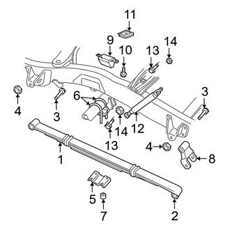 Dodge OE - Rear Suspension - Suspension Components