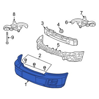 Dodge OE - Front Bumper Cover