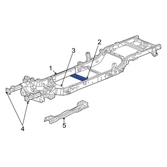 Dodge OE - Frame Crossmember