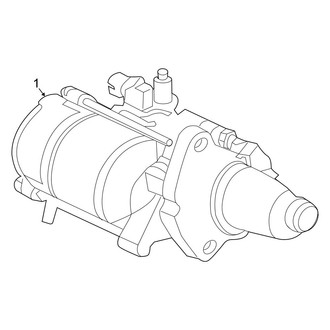 Dodge OE - Electrical - Starter (Laramie / SLT / Sport / ST / SXT / TRX / TRX4 Automatic Tr)