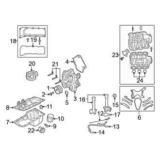 Dodge OE - Engine Parts (3.7L)