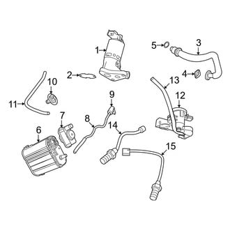 Dodge OE - Emission System - Emission Components (3.7L)