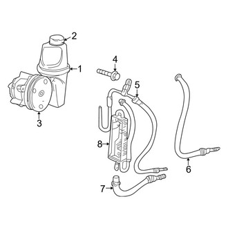 Dodge OE - Steering Gear & Linkage - Pump & Hoses