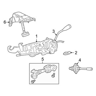 Dodge OE - Steering Column Assembly