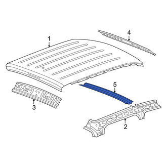 Dodge OE - Roof Bow