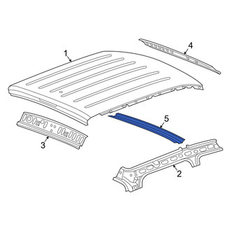 Dodge OE - Roof Bow