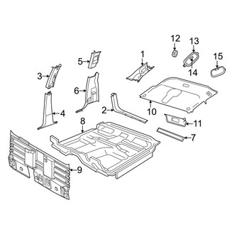 Dodge OE - Cab - Interior Trim (Crew Cab)